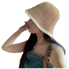 Afecto 藤編漁夫帽 盆帽