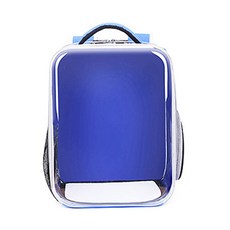 PETRONG 寵物方形外出籠, 藍色