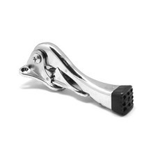 踏板式馬蹄門擋 銀色, 1個