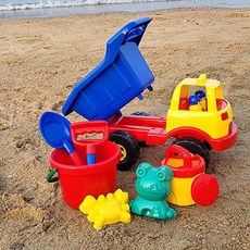 國王卡車玩沙7件組, 1套, 混合顏色