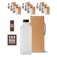 Square Dutch Pet 1000 1000ml+黑帽+貼紙LB12套組, 10組