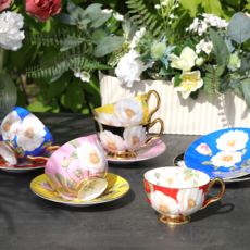 Royal Essex Steecall Boncha或咖啡杯5-套組, 迷迭香, 1套