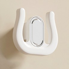 Alleophom 免打孔拖鞋架 9.8 x 8.4 cm, 白色, 4個