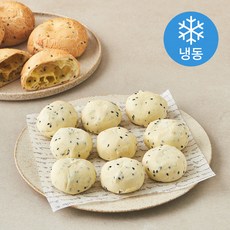 크럼 깨찰빵 생지 (냉동), 55g, 1개, 20개입