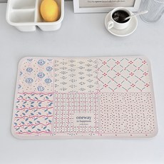 MarketA Yojo 法式風情餐墊, 2個, 單一顏色, 30 x 45 cm