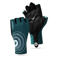 THEYANCHI 自行車半指手套, 158綠色