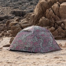 WOLFLAUNCH 圖案帳篷, 2人用, Pink Blast