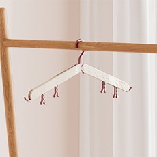 RGJSNB 摺疊式旅行用衣架 BRP287, 1個, 紅色