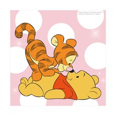 DIY迪士尼圖案著色畫 20*20cm, 維尼和跳跳虎, 1個