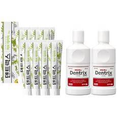 Dongkook Pharmaceutical Dentrix Herb Therapy 牙膏 130g x 8p+漱口水 260ml x 2p 套組, 1組