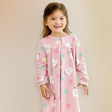 unifriend 女童糖果熊連身睡衣