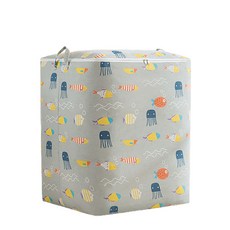 리코프 몬스터 대용량 이불 정리 수납 가방 220L, 1개, 그레이