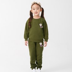 KIDSCREW 兒童款鞋子熊刷毛運動上下套裝