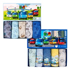 CL STORY 男孩童小巴士TAYO三角內褲 5入+第2季小巴士TAYO三角內褲 5入