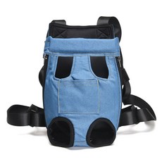 Jinho寵物牛仔背帶背包, 延清
