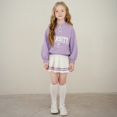 andiapple 女童款 我對你很好奇 百褶裙上下套裝