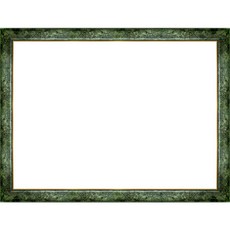 豪華超薄 500 件拼圖框架 38 x 53cm, 簡單的古色古香的綠色