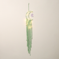 힘룸 예쁜 마크라메 벽장식 문, 그린