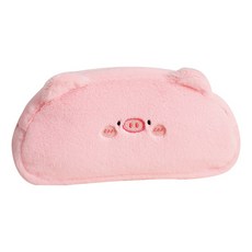 indi.k 柔軟動物筆袋 豬, 粉紅色, 1個