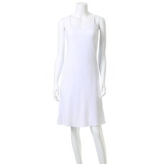 Carrie Lucy 人造絲可調式肩帶連身襯裙