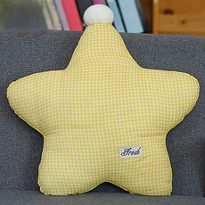 北歐風千鳥格抱枕, 星星