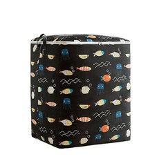 리코프 몬스터 대용량 이불 정리 수납 가방 220L, 1개, 블랙