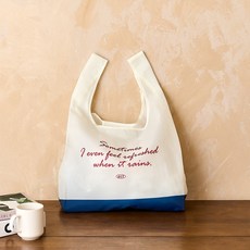 모던하우스 배색 스탠다드 마켓토트백