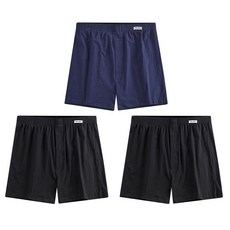 ONE BOY 冰感A級抗菌空氣感寬鬆四角內褲 3件組
