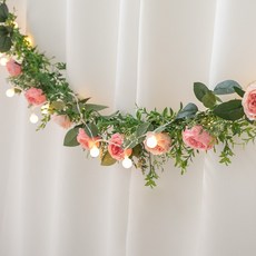 flowertree LED感性玫瑰花環, 混合色