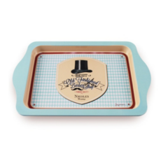 카타파하 빈티지 레트로 철제 복고풍 미니 쟁반, 베스트모자, 1개