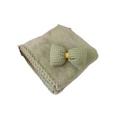 The Grand 毛絨浴帽, 綠色, 1個