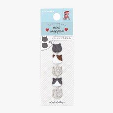KIYOHARA 清原株式會社 金屬亮點刺繡熨燙貼布 5件組 WMS-04, 1套, 貓咪