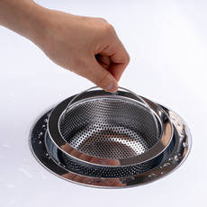 JVR 全304不鏽鋼水槽蓋排水口濾網一般型, 1個, 1入