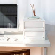 BLANC OBJET 迷你抽屜踏板箱, 2個, 1號