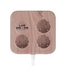 LUGBOX 三九二九 USB 複合式多孔插座 3孔, 1個, 1.4m