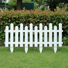 Dometopia 綠色花園尖樁型塑膠柵欄 2P 套裝 S2 50 x 40 cm