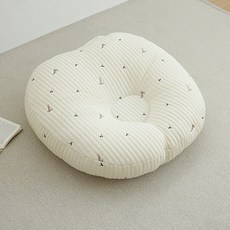 asomn 嬰兒用100支棉刺繡防溢奶枕墊, 兔子