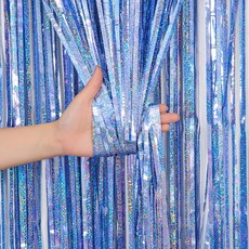 P&B UNITY 派對拉簾, 雷射藍色, 4個