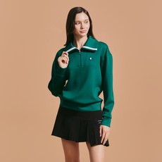 Cleveland GOLF 女款撞色設計寬翻領長袖T恤 CGWLT43956