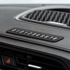 Secret 防滑停車號碼牌, 黑色, 2個