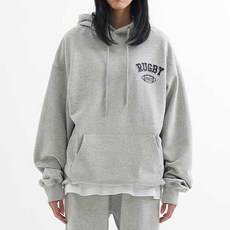 컬럼비아유니버시티 아치 배색 로고 드롭숄더 헤비코튼 테리 CU 럭비 챔피온스 맨투맨