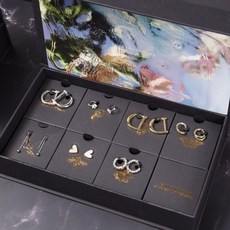 디아더컬러 일주일패키지 데일리 귀걸이 주얼리 세트