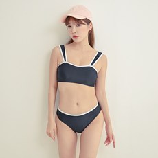 CocoDream 女款摩登荷葉邊比基尼泳裝 B57