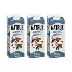 NATRUE 아몬드 드링크, 1L, 3개