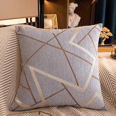 위더홈 모던 라인 아트 쿠션 커버