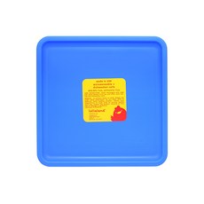 lollaland 孩童方形餐盤, 藍色, 餐盤