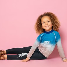 9FX 孩童防曬游泳長袖長褲套裝