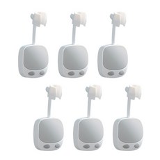 吸式方形花灑掛架TYPE4, 6個