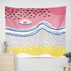 Market A 抽象植物掛布, GT12-15