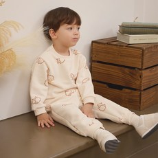 Tartine et Chocolat UP Leo 刺蝟T恤上下套裝